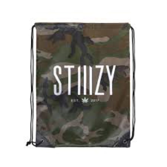 🆕STIIIZY CAMO DRAWSTRING BACKPACK BAG💚🎒 - Picture 2 of 2